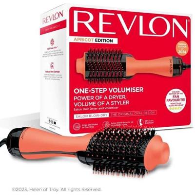 Föhnborstel - REVLON - RVDR5222AE ONE STEP - Limited Edition - Volume geven en drogen - 2 temperaturen - Abrikoos