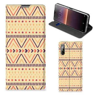 Sony Xperia L4 | Hoesje met Magneet | Aztec Yellow