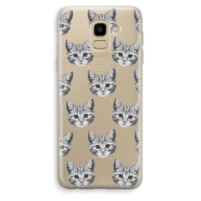 Kitten: Samsung Galaxy J6 (2018) Transparant Hoesje