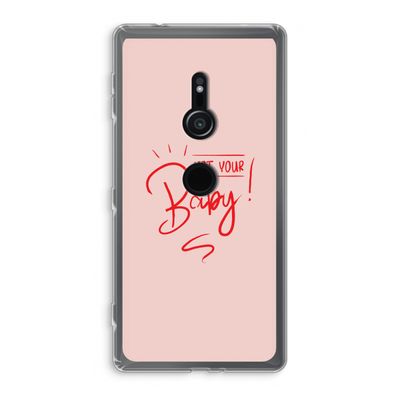 Not Your Baby: Sony Xperia XZ2 Transparant Hoesje
