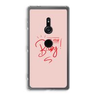 Not Your Baby: Sony Xperia XZ2 Transparant Hoesje