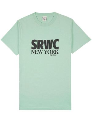 Sporty & Rich t-shirt SRWC 94 en coton - Vert