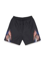 Marcelo Burlon County Of Milan Kids short de bain Icon Wing - Noir - thumbnail