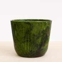 Palermo - plantenpot marmer groen - P27
