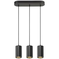 SLV ASTO TUBE 1006435 Hanglamp GU10 10 W Zwart