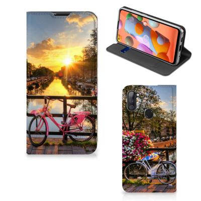 Samsung Galaxy M11 | A11 | Book Cover | Amsterdamse Grachten Samsung Galaxy M11 | A11 | Book Cover | Amsterdamse Grachten