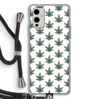 Weed: OnePlus 9 Transparant Hoesje met koord