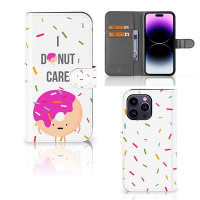 iPhone 15 Pro Max | Book Cover | Donut Roze