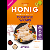 Honig Maaltijdpakket Oosterse Wraps 357g bij Jumbo