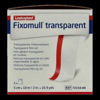 Fixomull Transparent 10m x 5cm 7221600 1 Stuks