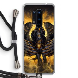 Pegasus: OnePlus 8 Pro Transparant Hoesje met koord
