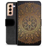 Samsung Galaxy S21+ 5G Premium Portemonnee Hoesje - Mandala