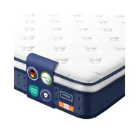 Pocketveringmatras met Geltraagschuim en Zevenzonesupport, 200 x 160 x 20 cm