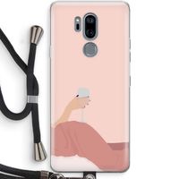 Wine: LG G7 Thinq Transparant Hoesje met koord
