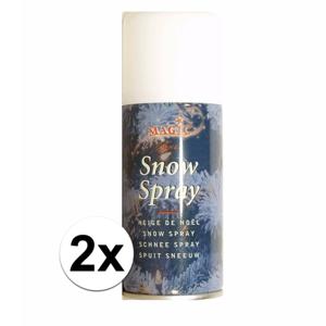 Busje Spuitsneeuw - sneeuwspray - 2 stuks - 150 ml