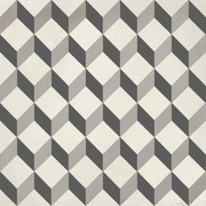 JOS. Hidro VLtegel Decor 197X197 Upsidedown Black 8.3mm Mat