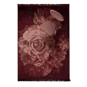 Bold Monkey Stitchy Roses vloerkleed 170x240 - Rood