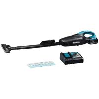 Makita DCL182RTB Accu Steelstofzuiger Zwart 18V 5.0Ah