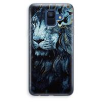 Darkness Lion: Samsung Galaxy A6 (2018) Transparant Hoesje