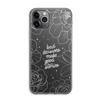Good stories: iPhone 11 Pro Max Transparant Hoesje