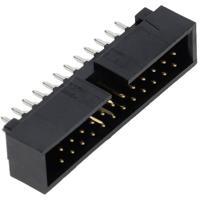 Molex 702462401 Male connector Rastermaat: 2.54 mm Totaal aantal polen: 24 Aantal rijen: 2 1 stuk(s) Tray