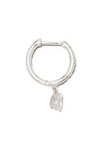 Anita Ko boucle d'oreille en or blanc 18 ct orné de diamant - Argent