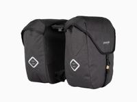 Atran Velo Zap dubbele fietstas avs adapter 25l zwart