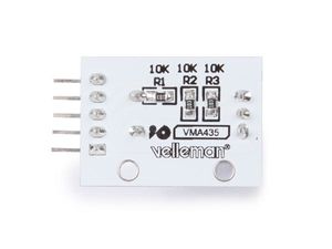 Velleman VMA435 development board accessoire Zilver, Wit