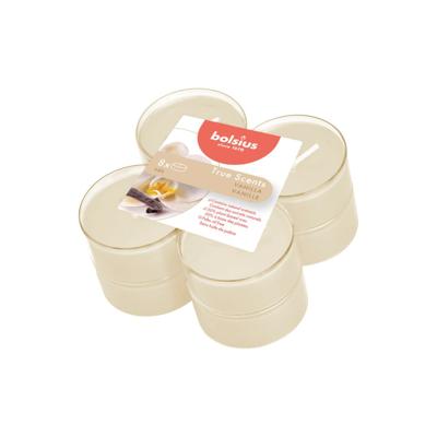 Bolsius maxilichten true scents vanille 8 stuks
