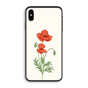 Red poppy: iPhone XS Biologisch afbreekbaar hoesje