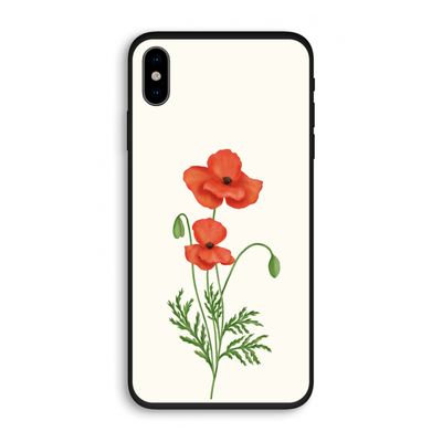 Red poppy: iPhone XS Biologisch afbreekbaar hoesje