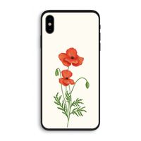 Red poppy: iPhone XS Biologisch afbreekbaar hoesje