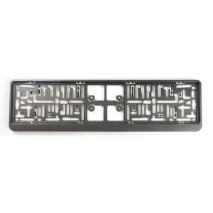 Kunststof kentekenplaathouder 'Click' 52x11cm Gunmetal ASNP04G