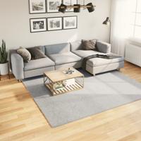 Vloerkleed HUARTE laagpolig zacht wasbaar 240x240 cm grijs - thumbnail