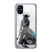 I will not feel a thing: OnePlus Nord N10 5G Transparant Hoesje