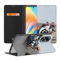 Stand Case Hoesje Maken voor de OPPO A58 4G | Eigen telefoonhoesje ontwerpen | Op maat gemaakt
