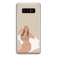 One of a kind: Samsung Galaxy Note 8 Transparant Hoesje