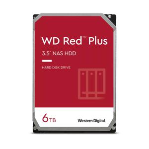 Western Digital Red Plus WD60EFPX interne harde schijf 3.5" 6000 GB SATA III