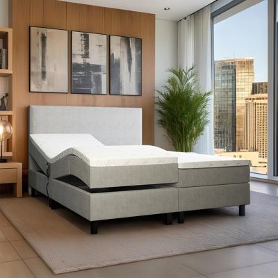 OP=OP Elektrische Boxspring Basic | 160 x 200 Grijs