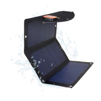 Xtorm SolarBooster lader, USB-A, USB-C, 21W Oplader Zwart - thumbnail