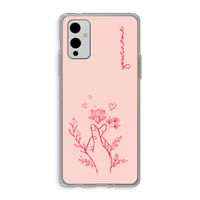 Giving Flowers: OnePlus 9 Transparant Hoesje