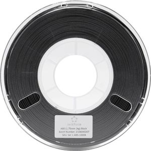 Renkforce RF-4738584 Filament ABS kunststof 1.75 mm 1000 g Zwart 1 stuk(s)