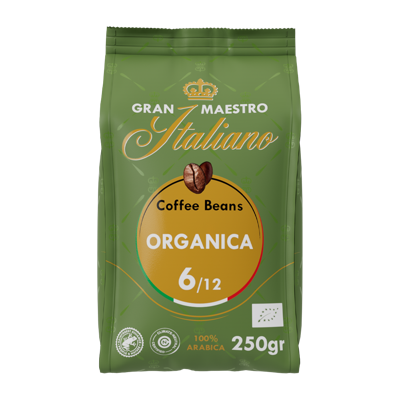 Gran Maestro Italiano Organica - Bio koffiebonen 250 GR