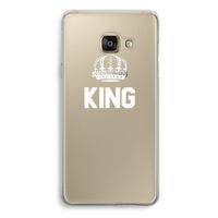 King zwart: Samsung Galaxy A3 (2016) Transparant Hoesje