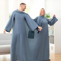 Dubbele Mouwdeken met met Centrale Zak Doublanket InnovaGoods
