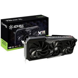 Inno 3D Nvidia GeForce RTX 4070 Ti Videokaart iChill X3 12 GB GDDR6X-RAM PCIe x16 PCIe 4.0 x16, HDMI, DisplayPort