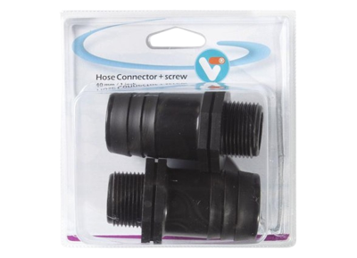 PP Slangtule buitendraad 1 inch x 40 mm tule (2 stuks in 1 verpakking)