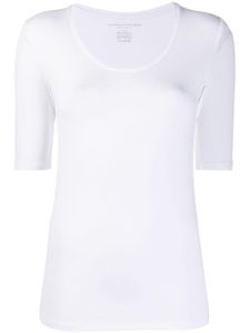 Majestic Filatures t-shirt ajusté à encolure ronde - Blanc