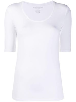 Majestic Filatures t-shirt ajusté à encolure ronde - Blanc