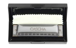 Cascha HH 1600 NL Blues Harmonica Set + leerboek, CD